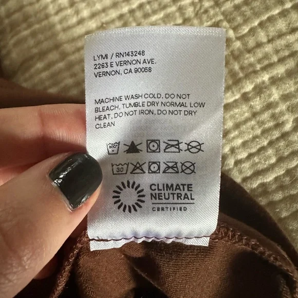 Reformation Brown Square Neck Bodycon Dress XS - Picture 6 of 10